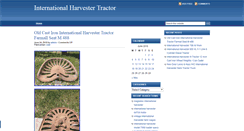 Desktop Screenshot of internationalharvestertractor.pw