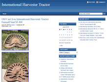 Tablet Screenshot of internationalharvestertractor.pw